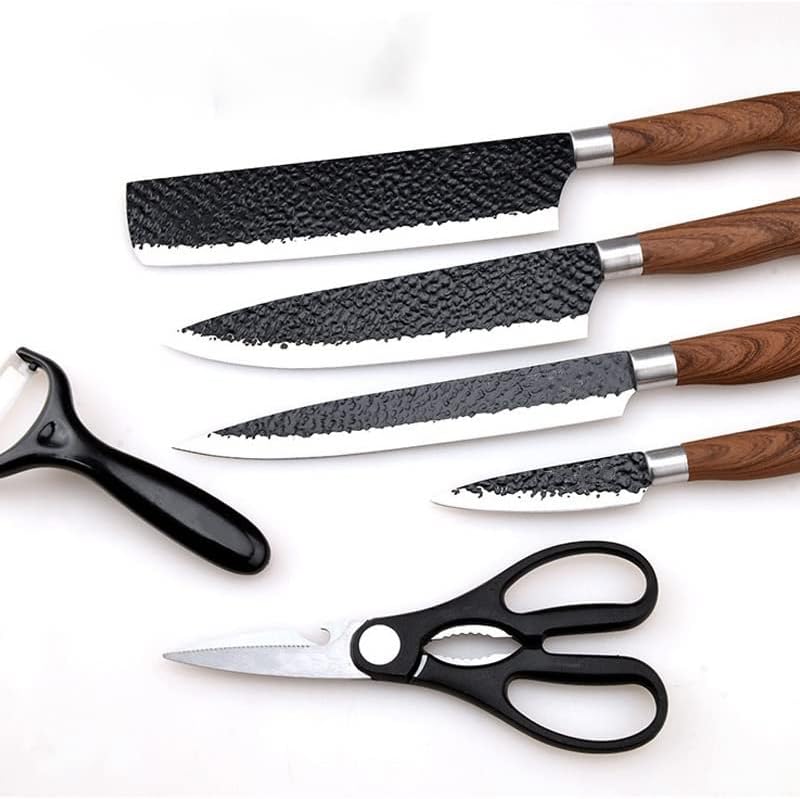 6 PCS Kitchen Knife Sets, Steel Kitchen Knives Set Tools