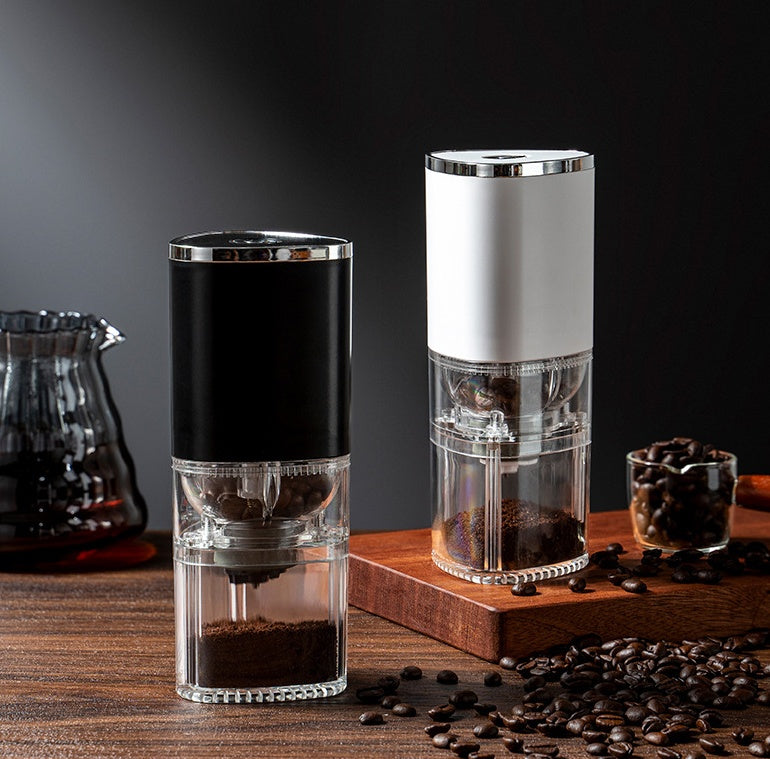 Electric coffee bean grinder