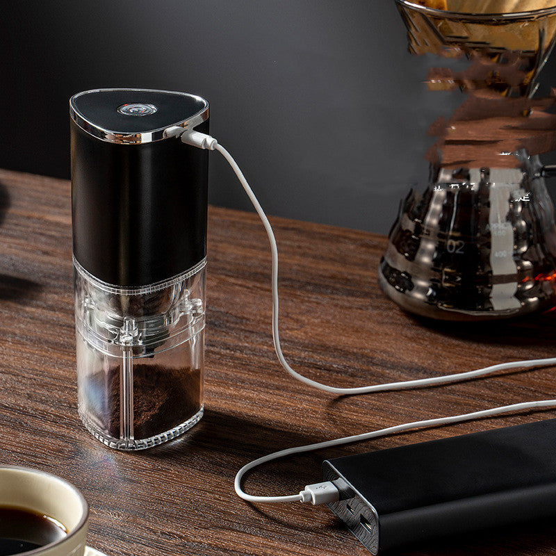Electric coffee bean grinder